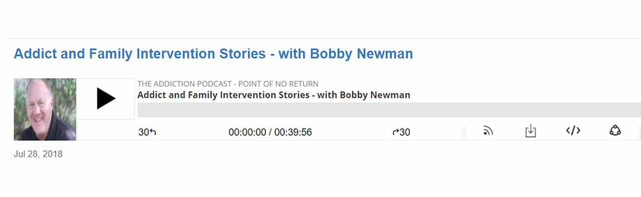 ROBERT NEWMAN WITH NEWMAN INTERVENTION AND ADDICTION SERVICES