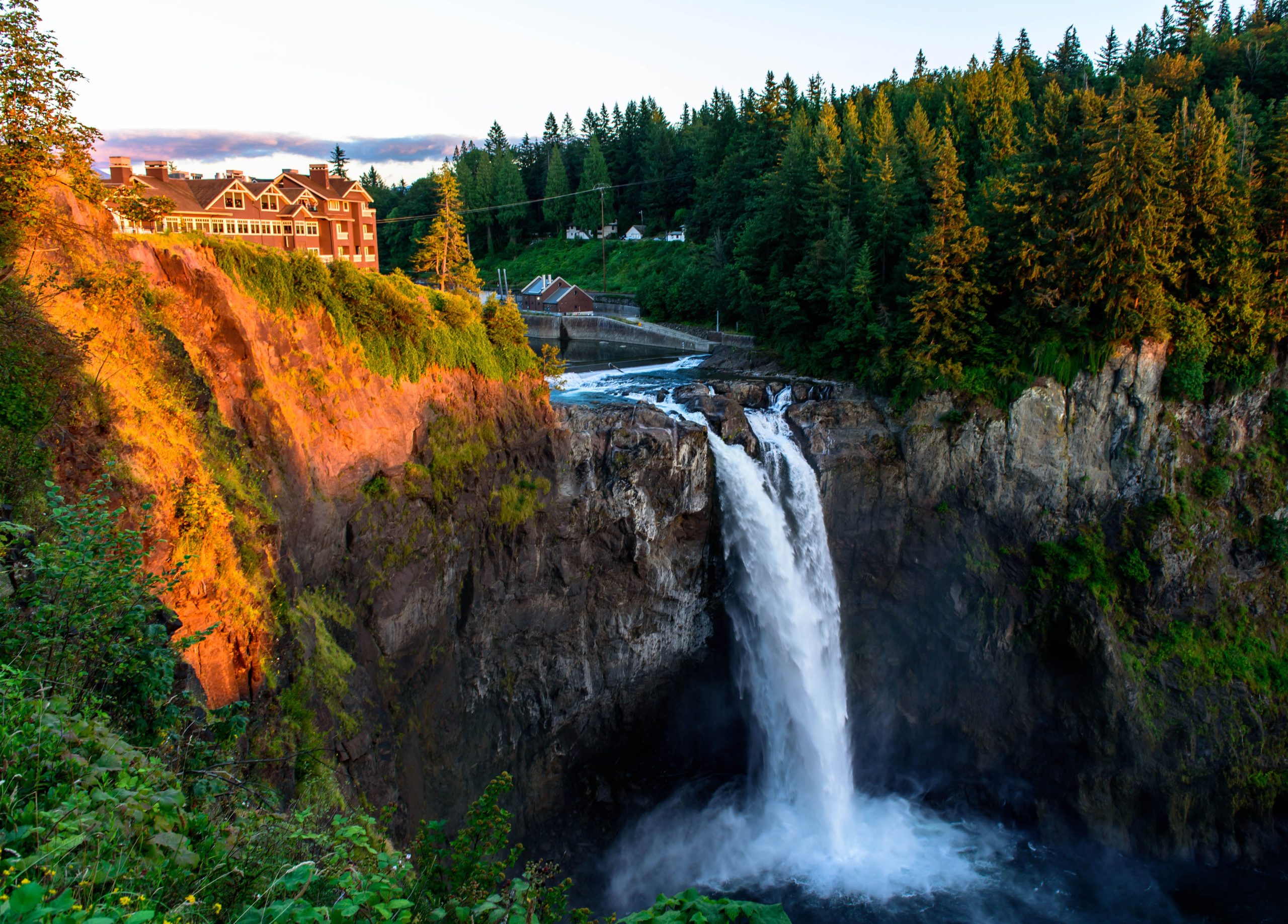 A waterfall in Washington
